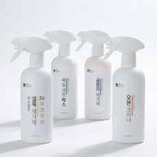 올인원 홈케어 입주 청소 집들이 선물 세트 얼룩제거제+곰팡이제거제+욕실세정락스+오븐클리너, 1개