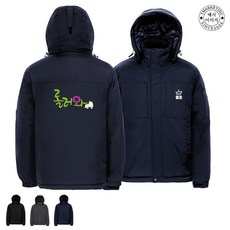 TCW-1207 겨울 패딩 자켓 소량 제작 겨울작업복잠바 체육관유니폼 (무료 인쇄 변경), TLD860W-멜란지