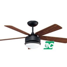 （修一） 穩帝士吊扇52吋 DC吊扇 直流變頻 平光黑 吊扇燈 付遙控 台灣製造, 白