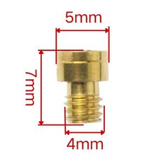 연료필터 1PCS 카뷰레터 메인 제트 M4 GY6 49cc 50cc 80cc 100cc 125cc CVK 24 26 PZ19 139QMB 139QMA 40용, 21 50