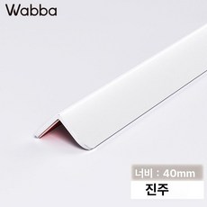 52QUAD 문턱몰딩 단차 문턱 문틀 로봇청소기문턱 로봇청소기 바닥 몰딩, 1개, 진주 4.0cm 1.5mm
