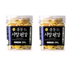 봉동시앙편강 200g x 2개/수제 생강편 생강 봉동 편강 2025년 햇생강 100% 생강칩 봉동편강