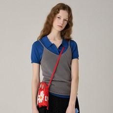 국내 정품 조셉앤스테이시 Lucky Pleats Knit Mini Cross Daisy (ALL)