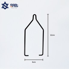 思皮特 寵物爬蟲陶瓷加溫燈罩燈座 多功能夾 加熱燈UVB UVA燈配件, 1個, 燈罩吊鉤