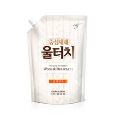 피죤 울터치 중성세제 리필, 1.3L, 1개