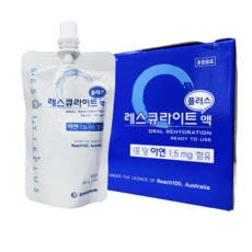 고려제약 레스큐라이트 플러스액 마시는 포도당 비타민 혼합음료 어린이, 12세트, 100ml