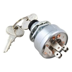 2개의 키가 있는 TCA22740 점화 스위치 TCA15075 AM101561 존디어 트랙터 잔디깎이 130 160 165 175 180 185 240 Z235 Z915B