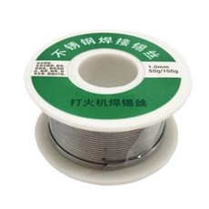 Lugris 不鏽鋼焊錫低溫焊接線 1.0mm 100g, 單一商品, 1個