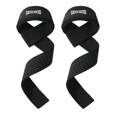 2PC/4PC/3PAIR 역도 손목 스트랩 강도 훈련 조정 가능한 미끄럼 방지 체육관 피트니스 리프팅 지원 그립 밴드, 10)Black
