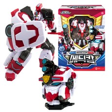 미니특공대 최강경찰 메딕캅 로봇장난감, 혼합색상, 1개