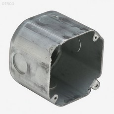 팔각 철 매입박스 54mm 데크용 전기설비 전기공사자재 스틸박스, 상세페이지 기재