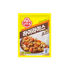 오뚜기 하이라이스 소스, 100g, 7개