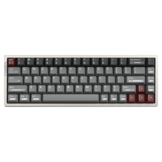 LUMINKEY 매거 65 HE 울트라 RGB 유선 기계식 게이밍 키보드, 제조사축, 게이트론 마그네틱 제이드 프로 축, 샴페인 골드