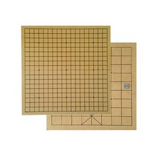 [아주문구도매상] 인효go board 비닐포장 접이식바둑 바둑판 장기판 바둑 장기겸용, 1개