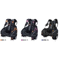 游龍潛水 PROBLUE BC-700B EXPLORER BCD 探險者 專業型浮力調整背心 本店加送BC刀, 橘色,XS
