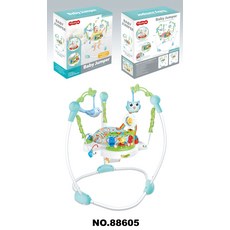 DFMEI 嬰兒電動震動音樂搖椅玩具架0-1歲安撫哄睡音樂躺椅玩具, 88605-英文彩盒:如圖