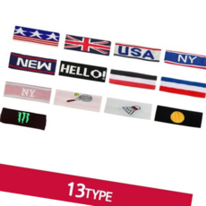 응원소품 헤어밴드 13종패션헤어밴드 스포츠 국기 단체 응원, FREE, MS-7466_NY_핑크