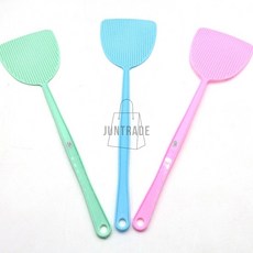 레트로 컬러 파리채 해충퇴치기 색상랜덤 모기채 모기