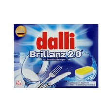 【易油網】DALLI洗碗機洗碗錠 檸檬香味 德國原裝進口 洗碗機專用, 1盒