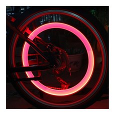 룰루랄라 2P LED 자전거 바퀴등 오토바이led라이트