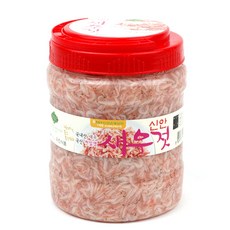 국내산 새우젓 천일염 숙성 김장 필수품 특품, 1kg, 1개