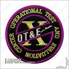 【ARMYGO】空軍測評戰研中心章，精緻軍事模型徽章，高品質收藏，展現軍事榮耀, 1個, 不車魔鬼氈