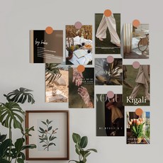 헤이띵스 감성인테리어 벽꾸미기 엽서 15장세트, 1. 그린