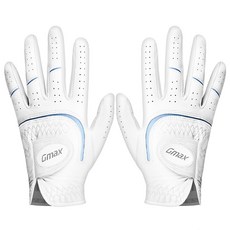 GMAX 女用 New Ultra 高爾夫球手套 雙手用, 白色