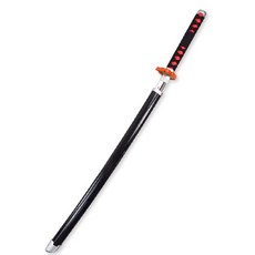 코스프레 검 일륜도 칼 목검 42종 75cm 104cm 거치대 포함, 15_렌코 쿄쥬B L-104cm KAL-L15, 1개