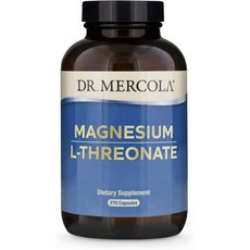 DR. MERCOLA L-蘇糖酸鎂膠囊, 270顆, 1罐