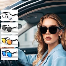 스마트 블루투스 안경 노래듣기 통화 내비게이션 자외선 차단 편광렌즈, 애쉬, 그림과 같이