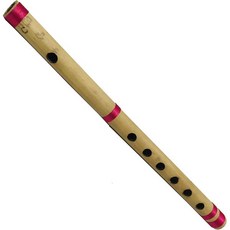 초보자를 대나무 반수리 플루트 C키 7홀 피플 목관악기 클라리넷 케나 크리슈나 크기 13인치 2176996