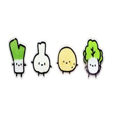 포포샵 아크릴 밀봉 클립 캐릭터문구, 감자