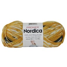 프리미어얀스 노르디카 뜨개실, 500m, Ochre Grey, 1개