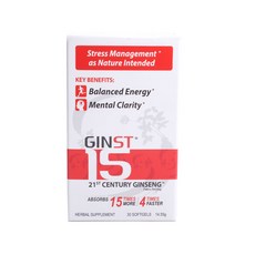 ilhwa 一和 GINST 15 人參素食軟膠囊, 1個
