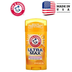 Arm & Hammer UltraMax 고형 데오드란트 여성용 파우더 프레시 73g, 1개