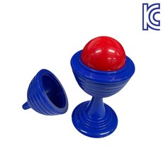 [KC인증]JL매직 공이 사라졌다가 나타났다가 하는 마술 고급형볼앤베이스(OPP포장)(표면처리와 재질이 뛰어남), 1세트