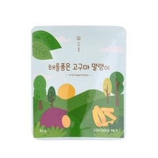 해를품은 국산 고구마말랭이, 10개, 60g
