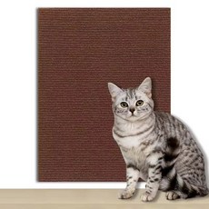 7 색 고양이 소파 수호자 접착 카펫 r 보호 트리밍 가능한 패드 DIY 보드 매트 스크래치 Scrat 자체, 40X 00CM, Brown