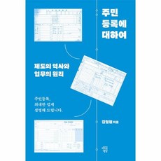 [思維建構]關於居民登記：制度的歷史與工作原理, MIND BUILDING, 金哲元