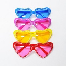 파티클럽 하트큐빅 안경 15.6x6cm 1개