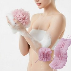 조아리빙 바디타올 샤워목욕 부드러운 샤워볼, 1개, 1개입, 퍼플