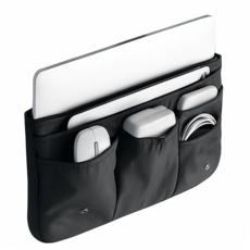 리디프 올인원 노트북 파우치 15인치 16인치 17인치, 1개, 블랙