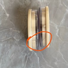 림멜 스테이 매트 파우더 베이지 실키 프레스드, S. 003 손실 관련 커버 에지 균열은 자체, 1개