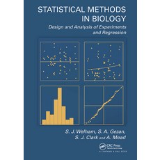 (영문도서) Statistical Methods in Biology: Design and Analysis of Experiments and Regression Paperback, CRC Press, English, 9781032918327