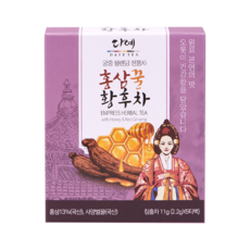 [본사직영] 다예 궁중 홍삼꿀 황후차 티백 개별포장 전통치 블렌딩티, 11g, 6개, 5개입