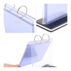 그집그물건 피부과 학원 안내책자 메뉴판, 세로