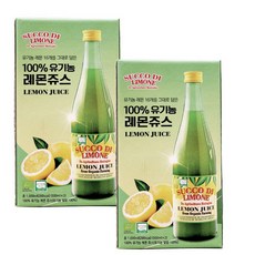 유기농 레몬주스 1000ML(500MLX2) X 2BOX + 사은품, 500ml, 4개