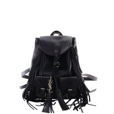 생 로랑 중고 2016 스몰 카프스킨 프린지 페스티벌 백팩