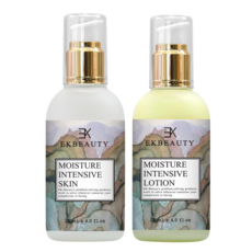 이케이뷰티 천연 보습스킨 보습로션 2종세트 건성 악건성 당기는피부 무파라벤 프리미엄 화장품, 1세트